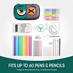 Pencil case with compartments